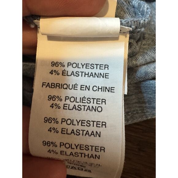 Vuori Polo Shirt Mens XL Blue Strato Tech Performance Tee Short Sleeve Athletic - Picture 10 of 10